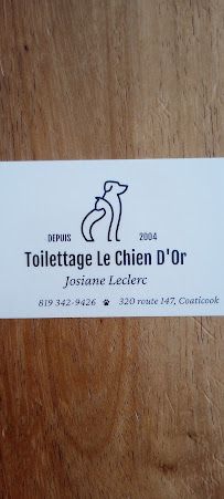 Toilettage le Chien d'Or
