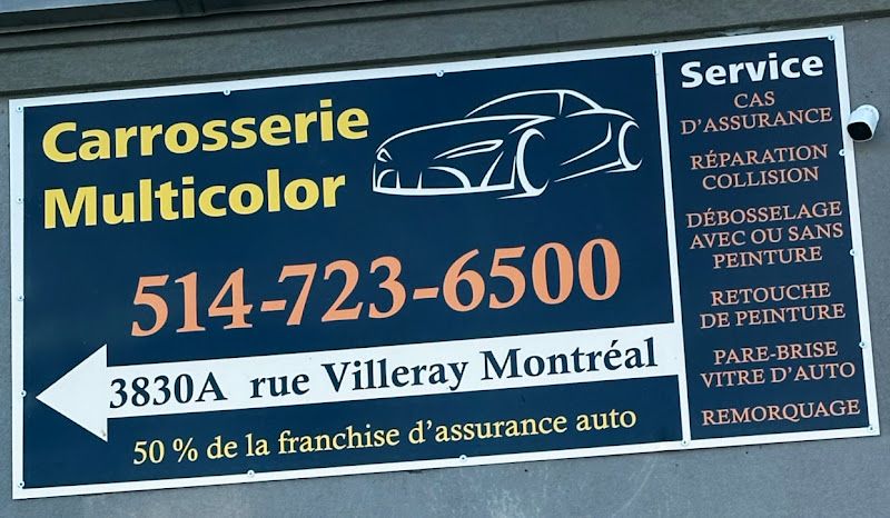 Carrosserie Multicolor
