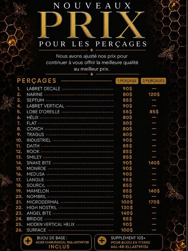 Salon de Tatouage et Perçage La Ruche