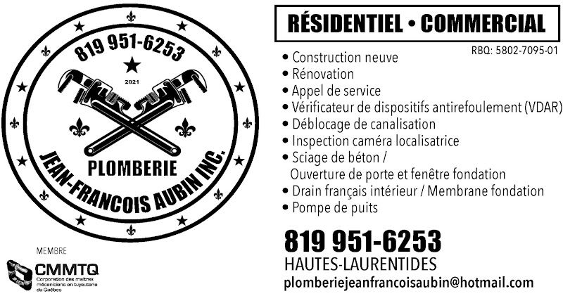 Plomberie Jean-François Aubin Inc.