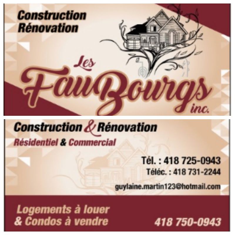 Construction Rénovation Les Faubourgs Inc
