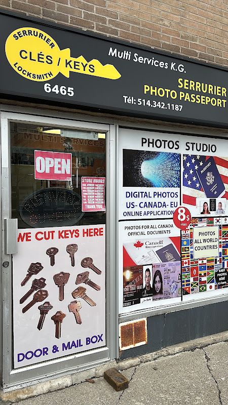 Multiservices KG serrurier photo passeport