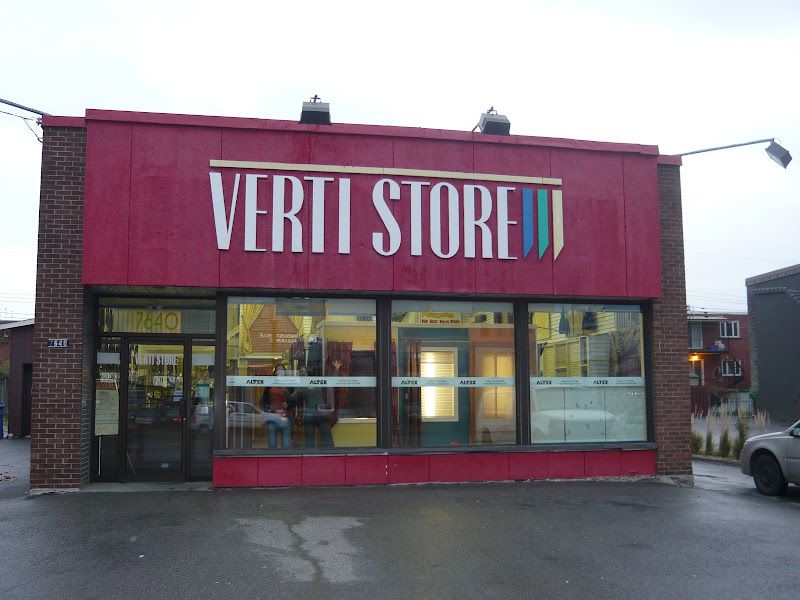 Verti Store Lasalle - Magasin de Stores , Rideaux sur mesure , Persiennes sur Mesure Fabriqués a Montréal